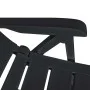 Neuner-Set Garten-Essgruppe aus anthrazitgrauem Kunststoff. von vidaXL, Gartensets - Ref: Foro24-276181, Preis: 770,21 €, Rab...