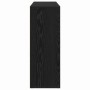 Vitrina Roble negro 60 x 31 x 84 cm Madera contrachapada