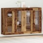 Armario de pared 2 pcs Madera vieja 69.5 x 34 x 90 cm