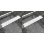 Desagüe ducha lineal 2 pzs burbuja 630x140 mm acero inoxidable de vidaXL, Desagües - Ref: Foro24-275966, Precio: 82,35 €