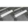 Linearer Duschablauf 2 Stk. Blase 630x140 mm Edelstahl von vidaXL, Abflüsse - Ref: Foro24-275966, Preis: 78,59 €, Rabatt: %