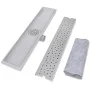 Desagüe ducha lineal 2 pzs burbuja 630x140 mm acero inoxidable de vidaXL, Desagües - Ref: Foro24-275966, Precio: 78,59 €, Des...