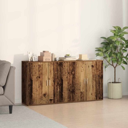 Tableros Lateral 2 pcs Madera vieja 79 x 38 x 80 cm