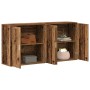 Tableros Lateral 2 pcs Madera vieja 79 x 38 x 80 cm