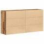 Tableros Lateral 2 pcs Madera vieja 79 x 38 x 80 cm