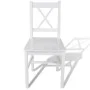 Esstischstühle, 6 Stück, aus weißem Kiefernholz. von vidaXL, Essstühle - Ref: Foro24-271496, Preis: 268,31 €, Rabatt: %