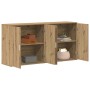 Tableros Lateral 2 pcs Roble artisan 79 x 38 x 80 cm