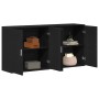 Tableros Lateral 2 pcs Roble negro 79 x 38 x 80 cm