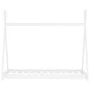 Children's bed frame solid white pine wood 80x160 cm by vidaXL, Cribs and beds for children - Ref: Foro24-283359, Price: 78,2...