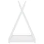 Children's bed frame solid white pine wood 80x160 cm by vidaXL, Cribs and beds for children - Ref: Foro24-283359, Price: 78,2...
