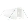 Greenhouse with white steel structure 16 m² 8x2x2 m by vidaXL, Greenhouses - Ref: Foro24-3188030, Price: 274,63 €, Discount: %