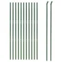 Grüner Zaun aus verzinktem Stahldraht 2,2 x 25 m von vidaXL, Zaunpaneele - Ref: Foro24-154063, Preis: 269,87 €, Rabatt: %