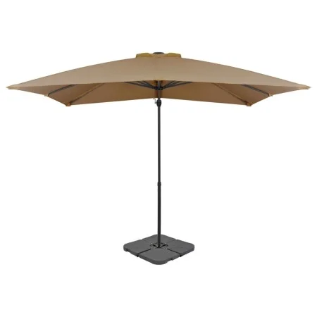 Gartenschirm mit tragbarem taupefarbenem Sockel von vidaXL, Sonnenschirme - Ref: Foro24-276330, Preis: 195,03 €, Rabatt: %