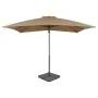 Gartenschirm mit tragbarem taupefarbenem Sockel von vidaXL, Sonnenschirme - Ref: Foro24-276330, Preis: 195,03 €, Rabatt: %