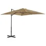 Gartenschirm mit tragbarem taupefarbenem Sockel von vidaXL, Sonnenschirme - Ref: Foro24-276330, Preis: 195,03 €, Rabatt: %