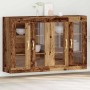 Armario de pared 2 pcs Madera vieja 69.5 x 34 x 90 cm