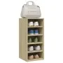 Mueble zapatero madera contrachapada roble Sonoma 31,5x35x70 cm de vidaXL, Zapateros y organizadores de calzado - Ref: Foro24...