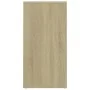 Mueble zapatero madera contrachapada roble Sonoma 31,5x35x70 cm de vidaXL, Zapateros y organizadores de calzado - Ref: Foro24...