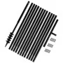 Earth Drill With Handle 80 mm With Extension Tube 13 M Steel by vidaXL, Helical augers - Ref: Foro24-270541, Price: 138,12 €,...