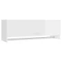 Sperrholzschrank glänzend weiß 100x32,5x35 cm von vidaXL, Kleiderschränke - Ref: Foro24-808239, Preis: 63,85 €, Rabatt: %
