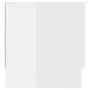 Sperrholzschrank glänzend weiß 100x32,5x35 cm von vidaXL, Kleiderschränke - Ref: Foro24-808239, Preis: 63,85 €, Rabatt: %