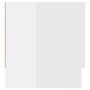 Sperrholzschrank glänzend weiß 100x32,5x35 cm von vidaXL, Kleiderschränke - Ref: Foro24-808239, Preis: 64,93 €, Rabatt: %