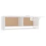 Sperrholzschrank glänzend weiß 100x32,5x35 cm von vidaXL, Kleiderschränke - Ref: Foro24-808239, Preis: 63,85 €, Rabatt: %