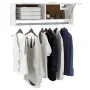 Sperrholzschrank glänzend weiß 100x32,5x35 cm von vidaXL, Kleiderschränke - Ref: Foro24-808239, Preis: 63,85 €, Rabatt: %