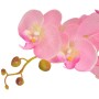 Planta artificial orquídea con macetero 65 cm rosa