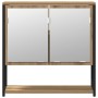 Juego de muebles de baño 2 pcs Marrón 60 x 30 x 60 cm