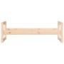 Soporte para neumáticos madera maciza de pino 120x40x40 cm