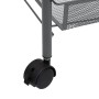 Küchenwagen 4 Ebenen Grauguss 46x26x85 cm von vidaXL, Küchen- und Speisewagen - Ref: Foro24-336327, Preis: 49,10 €, Rabatt: %