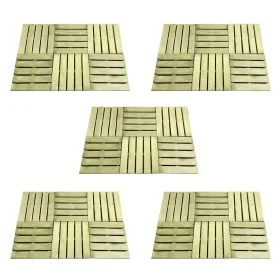 Porch tiles 30 units green wood 50x50 cm by vidaXL, Floors and carpets - Ref: Foro24-276433, Price: 387,36 €, Discount: %