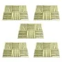 Baldosas de porche 30 unidades madera verde 50x50 cm de vidaXL, Suelos y moquetas - Ref: Foro24-276433, Precio: 387,19 €, Des...