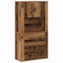 Altillo Madera vieja 80 x 33 x 150 cm Madera contrachapada