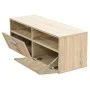 Mueble de TV 2 piezas madera de ingeniería roble 95x35x36 cm de vidaXL, Muebles TV - Ref: Foro24-275111, Precio: 137,96 €, De...