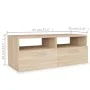 Mueble de TV 2 piezas madera de ingeniería roble 95x35x36 cm de vidaXL, Muebles TV - Ref: Foro24-275111, Precio: 137,96 €, De...
