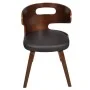 Esszimmerstühle, 4 Stück, gebogenes Holz, braunes Kunstleder von vidaXL, Essstühle - Ref: Foro24-270041, Preis: 432,88 €, Rab...
