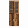Alacena 2 pcs Madera vieja 69.5 x 34 x 180 cm