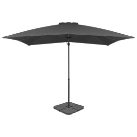 Garden umbrella with anthracite gray portable base by vidaXL, Umbrellas - Ref: Foro24-276329, Price: 276,21 €, Discount: %