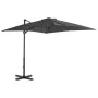 Gartenschirm mit anthrazitgrauem tragbarem Sockel von vidaXL, Sonnenschirme - Ref: Foro24-276329, Preis: 276,21 €, Rabatt: %