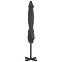 Garden umbrella with anthracite gray portable base by vidaXL, Umbrellas - Ref: Foro24-276329, Price: 291,34 €, Discount: %