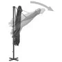 Garden umbrella with anthracite gray portable base by vidaXL, Umbrellas - Ref: Foro24-276329, Price: 276,21 €, Discount: %