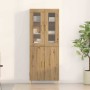 Alacena 2 pcs Roble artisan 69.5 x 34 x 180 cm
