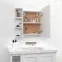 Möbel mit Spiegel und weißen LED-Leuchten 70x16,5x60 cm von vidaXL, Badezimmerwaschtische - Ref: Foro24-808873, Preis: 66,44 ...