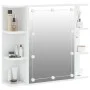 Möbel mit Spiegel und weißen LED-Leuchten 70x16,5x60 cm von vidaXL, Badezimmerwaschtische - Ref: Foro24-808873, Preis: 66,44 ...