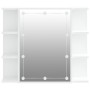 Furniture with mirror and white LED lights 70x16.5x60 cm by vidaXL, bathroom vanities - Ref: Foro24-808873, Price: 67,19 €, D...