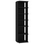 Muebles zapateros 2 uds negro 27,5x27x102 cm de vidaXL, Zapateros y organizadores de calzado - Ref: Foro24-808488, Precio: 63...