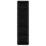 Shoe rack furniture 2 units black 27.5x27x102 cm by vidaXL, Shoe racks and shoe organizers - Ref: Foro24-808488, Price: 61,46...