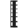 Shoe rack furniture 2 units black 27.5x27x102 cm by vidaXL, Shoe racks and shoe organizers - Ref: Foro24-808488, Price: 61,46...